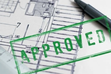 approved planning permission blueprint